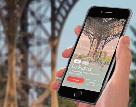 Guide de visite mobile sur smartphone